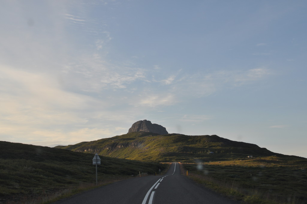 Here's a(n a)typical view from the driver's seat while driving.