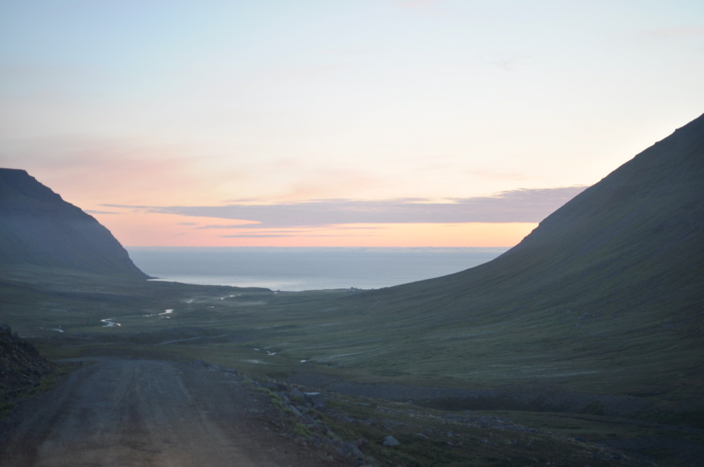 My first night ended by chasing the almost-midnight sunset to the bucolic hamlet of Skálavik at the edge of the world.