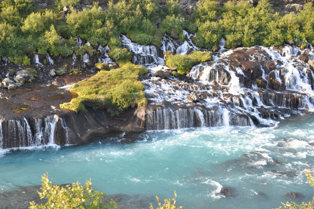 The "Children's Waterfall," also near Reykholt.