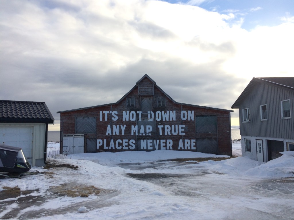 Vardø. I can't keep Moby-Dick out of this blog: "Queequeg was a native of Rokovoko, an island far away to the West and South. It is not down in any map; true places never are."